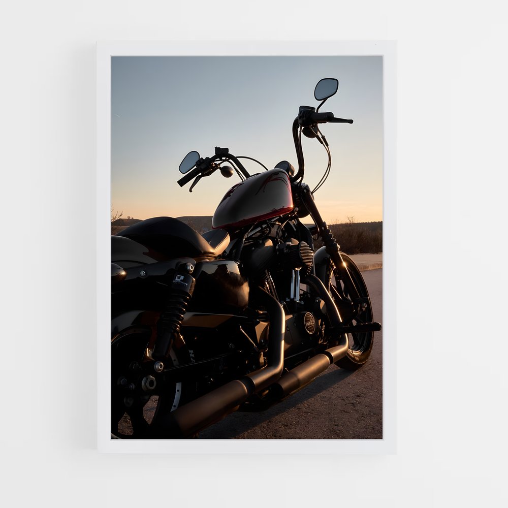 Poster Ride à l'Infini – affiche Harley-Davidson (vue 3)